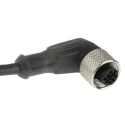 Telemecanique Sensors Female 4 Way Right Angle to Unterminated Free End Sensor Actuator Cable 10m XZCP1241L10