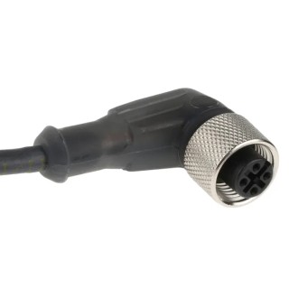 Telemecanique Sensors Female 4 Way Right Angle to Unterminated Free End Sensor Actuator Cable 10m XZCP1241L10