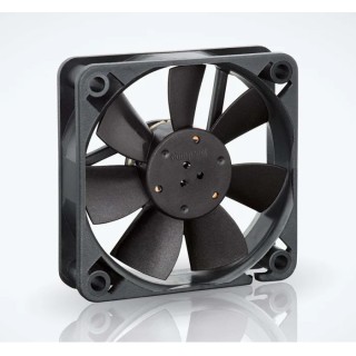 ebm-papst 600 F Series Axial Fan 24V dc 1.1W 29m³/h 45mA Max IP20 Sleeve Bearing Square Frame 60 mm 3900rpm 