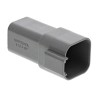 Amphenol Industrial AT Automotive Connector Female Grey Cable 6 Way Crimp Termination AT04-6P