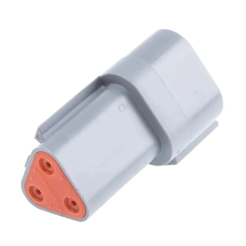 Amphenol Industrial AT Automotive Connector Female Grey Cable 3 Way Crimp Termination AT04-3P