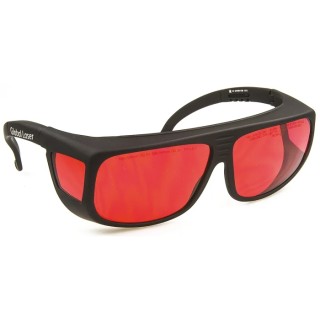 Global Laser Red Lens Laser Safety Glasses EN207/208 Certified 1990-00-000