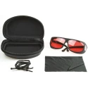 Global Laser Red Lens Laser Safety Glasses EN207/208 Certified 1990-00-000