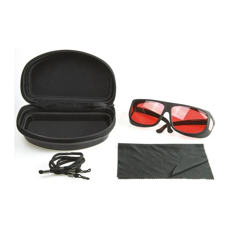 Global Laser Red Lens Laser Safety Glasses EN207/208 Certified 1990-00-000
