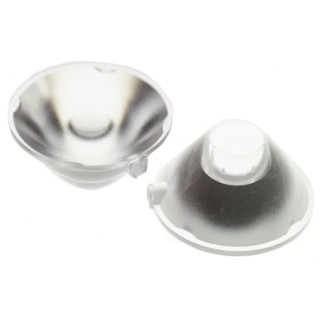 Carclo 1-Way LED Lens 12 ° Spot Medium Angle Beam Polycarbonate 20mm Diameter 10mm Height 10194
