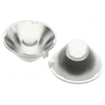 Carclo 1-Way LED Lens 12 ° Spot Medium Angle Beam Polycarbonate 20mm Diameter 10mm Height 10194