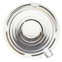 Carclo 1-Way LED Lens Wide Angle Ripple Spot Beam Diameter 19.7mm Height 9.6mm 10211