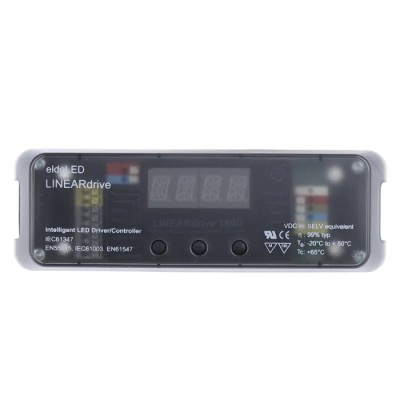 eldoLED 4 Output Constant Voltage LED Driver 12V 24V 180W 1050mA RDM DMX LIN180D3