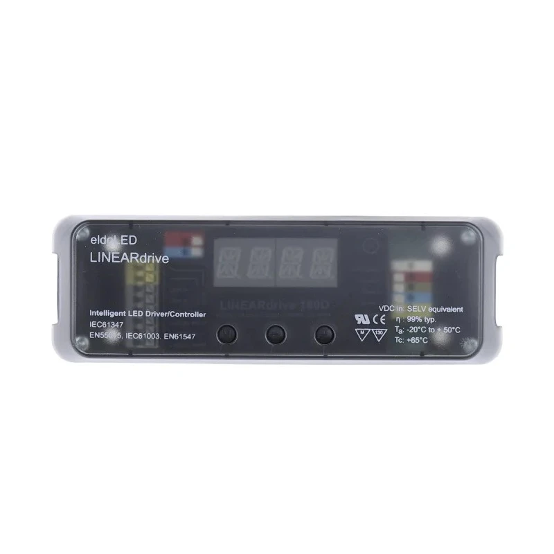 eldoLED 4 Output Constant Voltage LED Driver 12V 24V 180W 1050mA RDM DMX LIN180D3