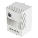 STEGO Enclosure Thermostat, Mechanical, 16 A Contact Current, 24V DC Supply Voltage, Temperature Range 0 to +60 01190.0-00