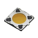 Panasonic Black Surface Mount IP67 Tactile Switch Push Plate 4.3 mm, SPST 20mA 15 V dc 