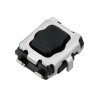 Panasonic Black IP67 Rated Tactile Switch Push Plate 2.2 mm Actuator Length SPST 20mA 250V ac 15V dc Surface Mount