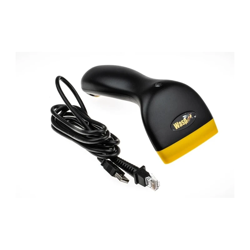 WASP CCD Barcode Scanner USB Interface Red LED Light Source Model 633808502935