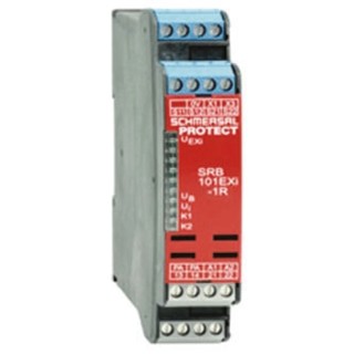 Schmersal 24V DC Safety Relay with 1 Safety Contact and 1 Auxiliary Contact SRB101EXI-1R