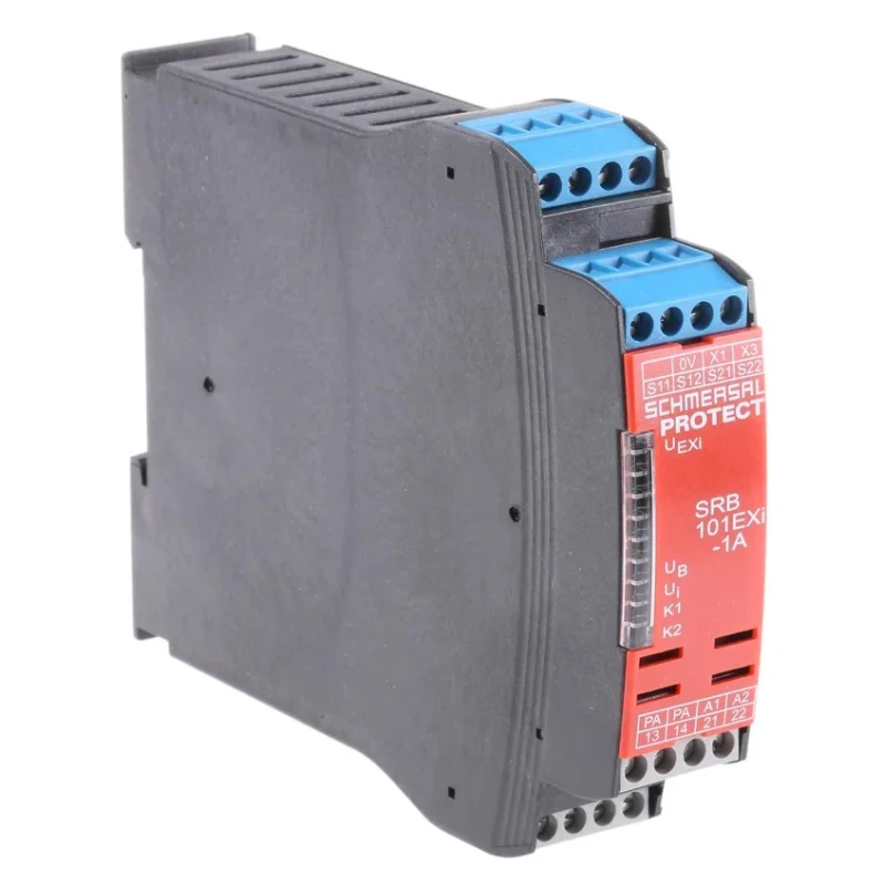 Schmersal 24V DC Safety Relay with 1 Safety Contact and 1 Auxiliary Contact, SRB101EXI-1A