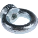 RS PRO Carbon Steel Zinc Plated Eye Nut M10 Thread 45 mm Eye Outside Diameter 0.23 t Working Load Limit 124-4841