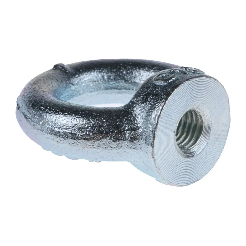 RS PRO Carbon Steel Zinc Plated Eye Nut M10 Thread 45 mm Eye Outside Diameter 0.23 t Working Load Limit 124-4841