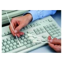 Jelt Foam Cotton Bud & Swab with Plastic Handle for Cleaning, Length 150 mm, 50 Per Pack 003610
