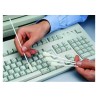 Jelt Foam Cotton Bud & Swab with Plastic Handle for Cleaning, Length 150 mm, 50 Per Pack 003610