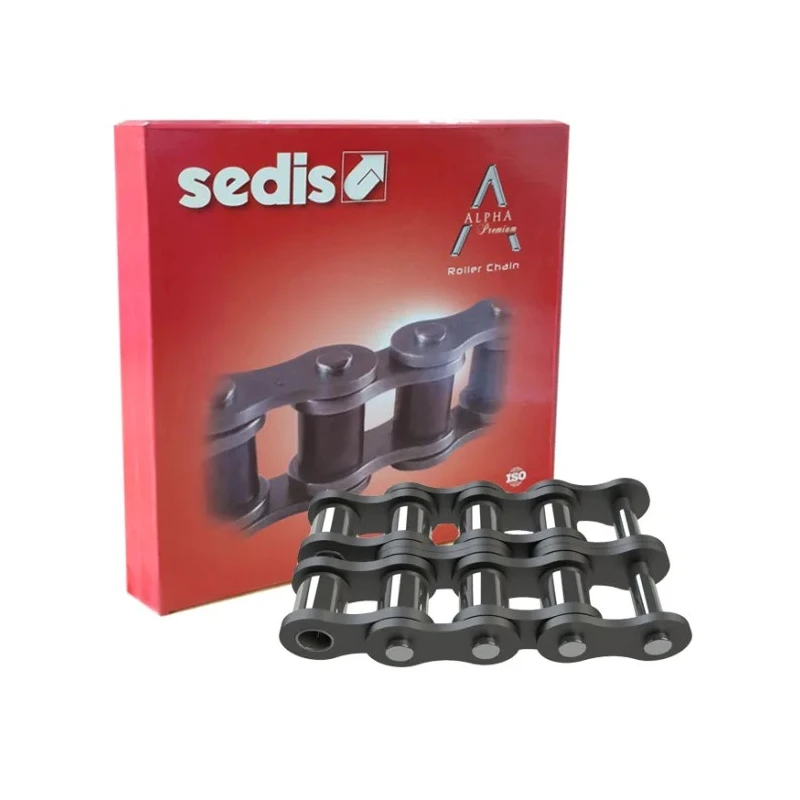 Sedis 08B-2 Roller Chain, Alpha Premium, Carbon Steel, 5 m Length, 12.7 mm Pitch, 30.6 mm Pin Length 207N7B01A00