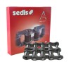 Sedis 08B-2 Roller Chain, Alpha Premium, Carbon Steel, 5 m Length, 12.7 mm Pitch, 30.6 mm Pin Length 207N7B01A00