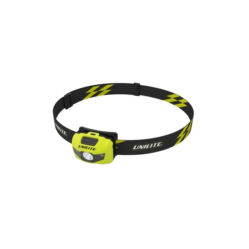 Unilite Helmet Mountable LED Head Torch 200 lm Luminous Flux, 95 m Beam Distance, IPX6 Water Resistant PS-HDL2