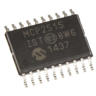 Microchip CAN Controller 1 Mbps 20-Pin TSSOP MCP2515-I/ST