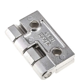 Elesa Electro Polished Stainless Steel Pin RH-Handed Butt Hinge Screw Fixing 50 mm x 50 mm x 6 mm 428601