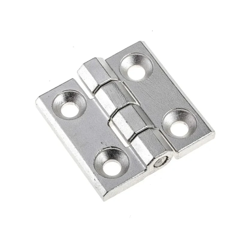 Elesa Electro Polished Stainless Steel Pin RH-Handed Butt Hinge Screw Fixing 50 mm x 50 mm x 6 mm 428601