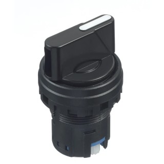 Idec HW Series 5 Position Selector Switch Head 22 mm Cutout White IP20 HW1S-5T