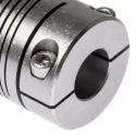 Huco Stainless Steel Multi-Beam Clamp Coupler 31.8 mm OD 14 mm Bore x 44.5 mm Length, 10 Nm Torque Rating 721.32.3838
