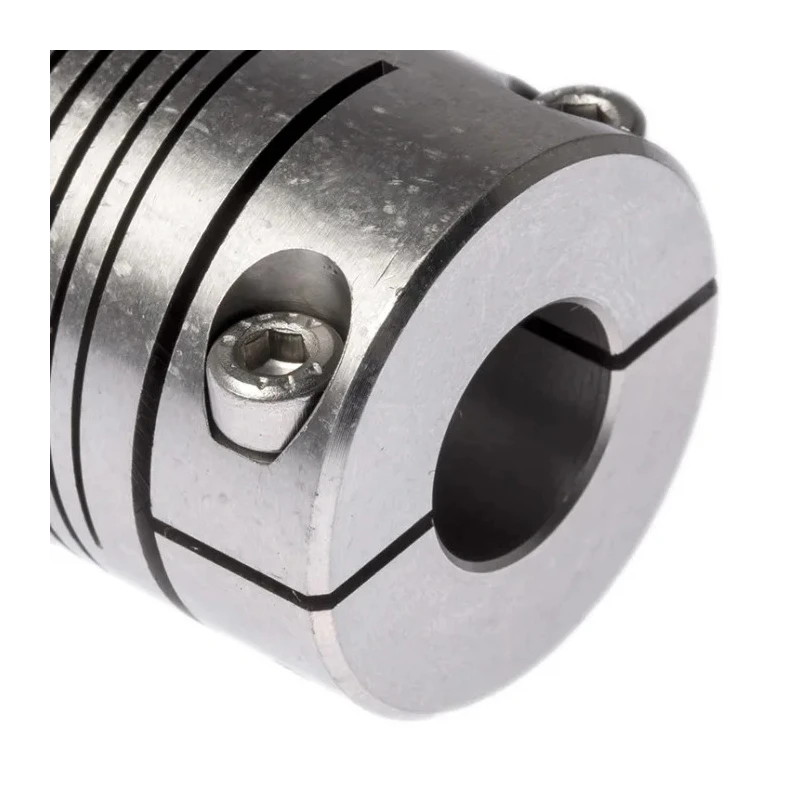 Huco Stainless Steel Multi-Beam Clamp Coupler 31.8 mm OD 14 mm Bore x 44.5 mm Length, 10 Nm Torque Rating 721.32.3838