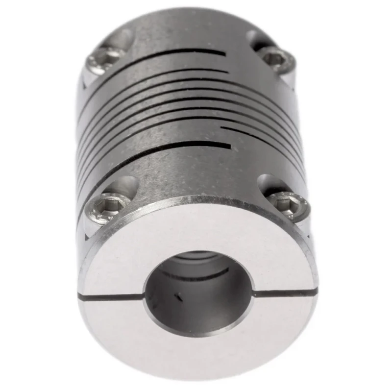 Huco Stainless Steel Multi-Beam Clamp Coupler 31.8 mm OD 14 mm Bore x 44.5 mm Length, 10 Nm Torque Rating 721.32.3838