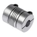 Huco Aluminium Clamp Style 16mm OD 6mm Bore Diameter Multi-Beam Flexible Coupling 20.3mm Length 725.16.2222