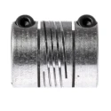 Huco Aluminium Clamp Style 16mm OD 6mm Bore Diameter Multi-Beam Flexible Coupling 20.3mm Length 725.16.2222
