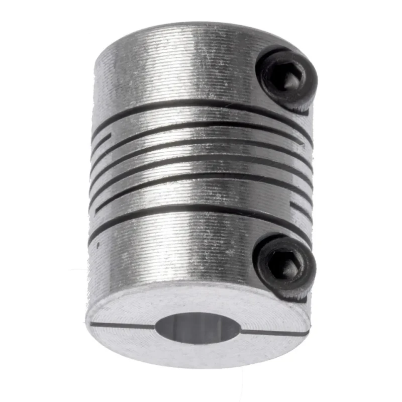 Huco Aluminium Clamp Style 16mm OD 6mm Bore Diameter Multi-Beam Flexible Coupling 20.3mm Length 725.16.2222