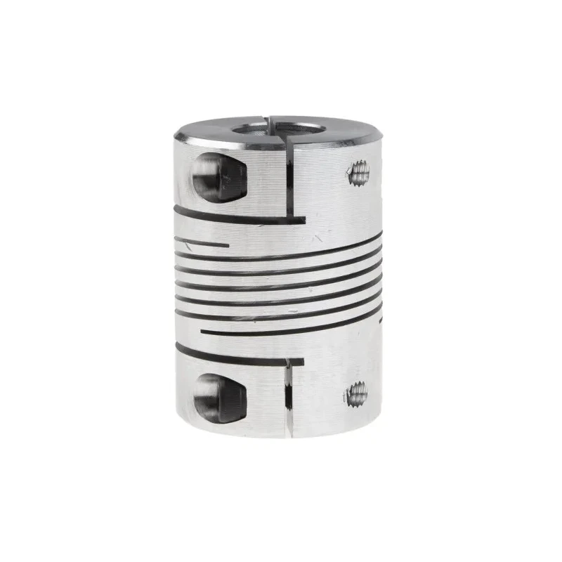 Huco 32 mm OD 14 mm Bore Aluminium Clamp Style Flexible Coupler 44.5 mm Length 725.32.3838