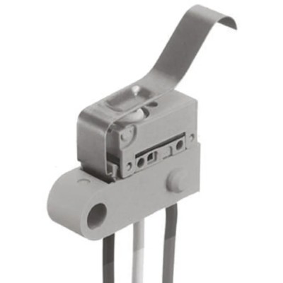 Panasonic Leaf Lever Micro Switch, Pre-Wired Terminal, 100mA, 125 V ac, 30 V dc, SPCO, IP67 ABJ361841