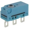 Panasonic Pin Plunger Micro Switch, Solder Terminal, 100mA, 250 V AC, 30 V DC, SPCO, IP50 ABS141051