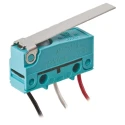 Panasonic Long Hinge Lever Micro Switch Pre-Wired Terminal 2A 250V AC 30V DC SPCO IP67 ABS161340