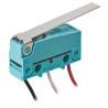 Panasonic Long Hinge Lever Micro Switch Pre-Wired Terminal 2A 250V AC 30V DC SPCO IP67 ABS161340