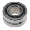 INA Needle Roller Bearing, 20 mm ID, 42 mm OD, Steel Cage, Open End, Single Row NKIS20