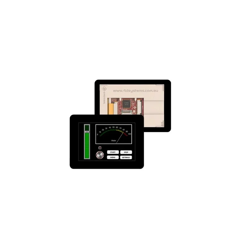 4D Systems Gen4 3.5 in Arduino Compatible Resistive Touch Screen Display Module 