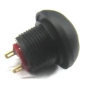 RS PRO Push Button Switch Momentary Panel Mount SPST IP67 36 V dc 13.6 mm Cutout 175-8605