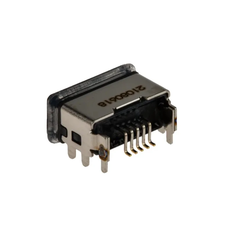 Molex Right Angle Surface Mount Female Micro USB Type B Connector 1 Port IP67 30V 1.8A USB 2.0 204926-1103