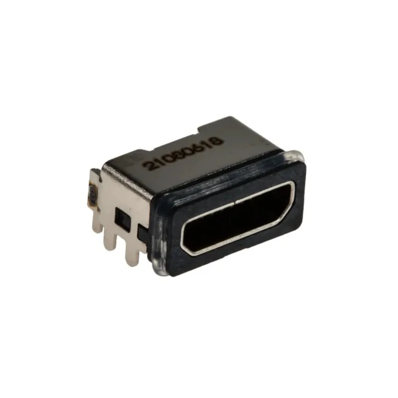 Molex Right Angle Surface Mount Female Micro USB Type B Connector 1 Port IP67 30V 1.8A USB 2.0 204926-1103