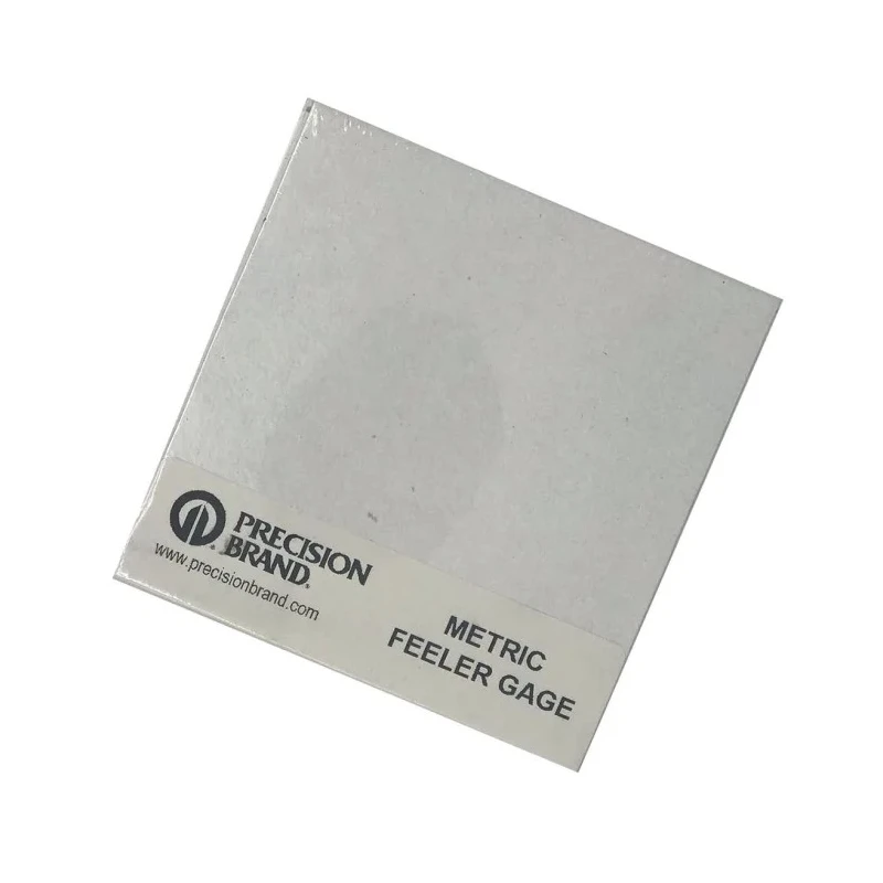Precision Brand High Carbon Steel Feeler Gauge, Metric, 1 Blade 09115