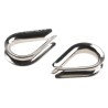 RS PRO Stainless Steel Electropolished Thimble for Use with 5 mm Diameter Wire Rope With5