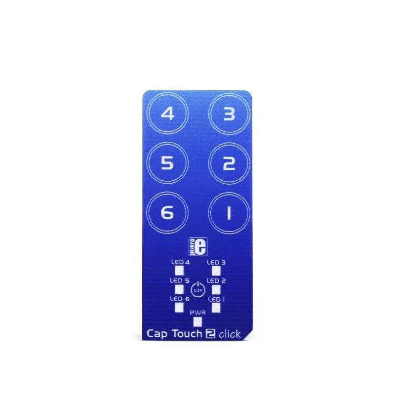 MikroElektronika Capacitive Touch LCD Module for Desktop or Notebook Computer Control MIKROE-2964