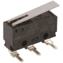 Panasonic Hinge Lever Micro Switch Left Angle PCB Terminal 5A 250V ac SPCO AVM37253-A